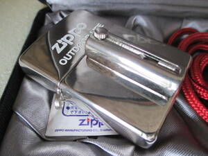 ZIPPO 『OUTDOOR LIFE whistle アウトドアライフ ホイッスル 笛』1996年4月製造 キャンプ 登山 釣り オイルライター ジッポー 廃版激レア