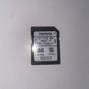 TOYOTA 地図SDカード 2011年度　8GB ALAF004100