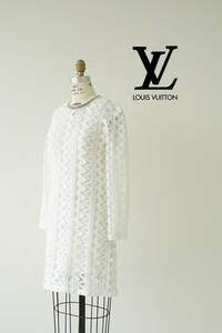 LOUIS VUITTON ルイヴィトン レース ワンピース size M RW151B F7KD44OIR 0607902