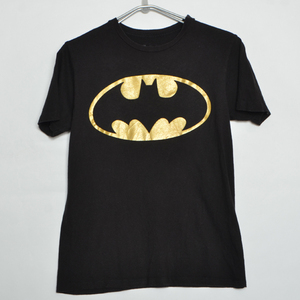 GS4067 バットマン BATMAN Tシャツ レディース S 肩41 メール xq