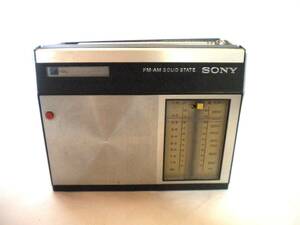 SONY 6F-25 FM/AM ラジオ SOLID STATE ソニー