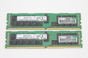 【送料無料】 中古品 SAMSUNG 32GB 2RX4 PC4-2666V-RB2-12-DB1 サーバー用 2枚セット PEMEM03