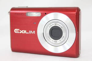 【返品保証】 カシオ Casio Exilim EX-Z60 レッド 3x コンパクトデジタルカメラ M993