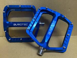 BURGTEC バーグテック Penthouse Pedal ペントハウスペダル　MK5　ディープブルー　 新品未使用　ダウンヒル MTB BMX