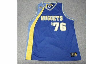 ＮＢＡ　デンバー・ナゲッツ　ユニフォーム　ＸＬ～ＸＸＬ　Ｇ－Ⅲ　スポーツ　ＢＩＧＭＡＮ　’７６ロゴ　美品