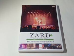 ZARD「CD&DVD COLLECTION No.53 What a beautiful memory 2008 Vol.2」DVD