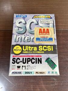 Ultra SCSI SC-UPCIN 内蔵型UItra SCSI機器対応