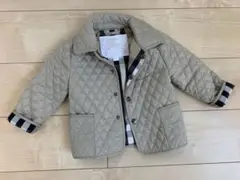 【良品】BURBERRY　バーバリー　キッズ　チェック柄　80