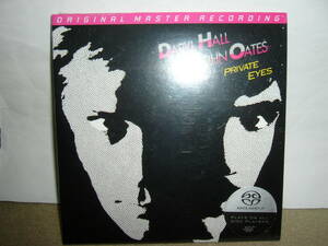 Daryl Hall & John Oates 全盛期大傑作「Private Eyes」Mobile Fidelity社SACD仕様限定版/日本独自リマスター紙ジャケ版 未開封新品/中古。