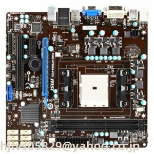 MSI FM2-A75MA-P33 ザーボード AMD A75 Socket FM2 Micro ATX メモリ最大16G対応 保証あり　