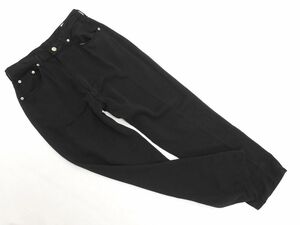 Wrangler ラングラー テーパード パンツ size32-4/黒 ■■ ☆ ebc2 レディース