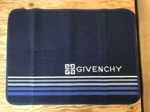 mD コンパクト GIVENCHY ジバンシー バスマット ネイビー 内野 ※長期保管品