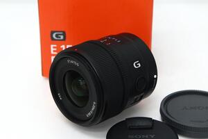 美品｜ソニー E 15mm F1.4 G SEL15F14G CA01-M1727-2N4