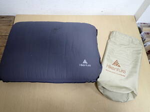 「6063/S8B」Hikenture 枕 SELF-INFLATING FOAM PILLOW キャンプ アウトドア用品 ピロー