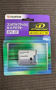 FUJIFILM 富士フイルム　コンパクトフラッシュカードアダプター　xDーピクチャーカード専用　A-1476