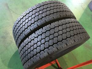 T19-3-12① ☆265/70R19.5 中古2本！10mm 2019年製 M966 トーヨー（スタッドレス）♪ k90