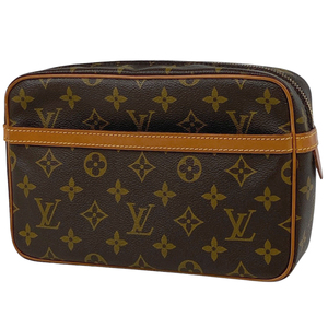 【ジャンク品】ルイ・ヴィトン Louis Vuitton コンピエーニュ 23 セカンドバッグ モノグラム ブラウン M51847 レディース 【中古】