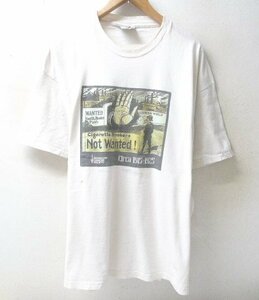 ◆Lee リー アートプリント ヴィンテージ Tシャツ 白　サイズXL　ビンテージ 古着