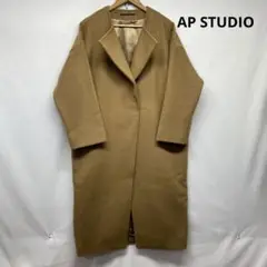 AP STUDIO オーバーサイズノーカラーコート