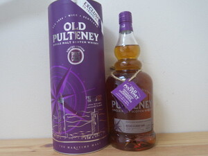 未開栓 超希少品 箱付 終売品 オールドプルトニー OLD PULTENEY シングルモルト シェリーカスク SHERRY CASKS 1000ml/1L 46%