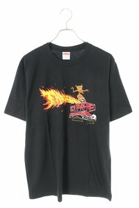 シュプリーム Tシャツ スラッシャー 24AW Back Tail Tee サイズ:M バックテイルTシャツ 中古 SB01