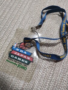 希少 NBA Japan Games 2003 ネックストラップ さいたまスーパーアリーナ 非売品 バスケットボール