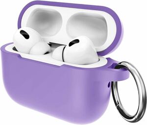 AirPods Pro 2 ケース エアーポッズ プロ 第2世代 紫 パープル