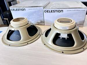 【ほぼ新品】CELESTION ( セレッション ) / G12 Neo Creamback　8Ω　ギターアンプ用スピーカー 2本セット 英国製 UK