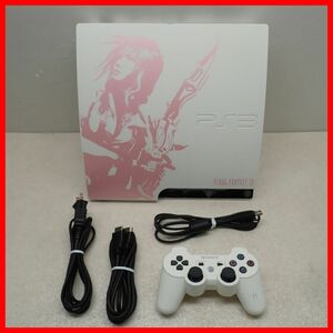 1円〜 PS3 プレステ3 本体 CECH-2000B FF FINAL FANTASY XIII LIGHTNING EDITION Playstation3 SONY ソニー ライトニング ジャンク【20