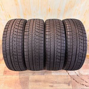 [617]BRIDGESTONE BLIZZAK VRX 165/55R15 75Q 2020年製 中古 4本セット ブリヂストン ブリザック 軽自動車 スタッドレスタイヤ