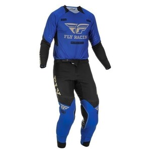 XL/34インチ MXウエア上下セット FLY 22 EVOLUTION DST ブルー/ブラック モトクロス 正規輸入品　WESTWOODMX