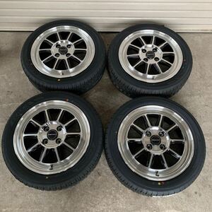 【RX4】 ヨコハマ　エコス◆165/55R15 NBOXワゴンRタントムーヴスペーシアギアキャンパスミライースデリカミニウェイク　4本セット