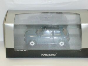 〇1/43 京商 NISSAN Be-1 Canvas Top 青