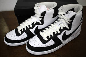 未使用US10 28cm コムデギャルソンオムプリュス ナイキターミネーターハイ黒 COMME des GARCONS HOMME PLUS NIKE TERMINATOR HIGH SP BLACK