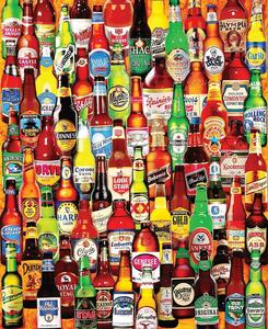 USA ビール お酒 ボトル ジグソーパズル アメリカン 1000ピース 完成 横60cm×縦76cm 99 Bottles of Beer 1000pc 車 バイク 好きな方にぜひ