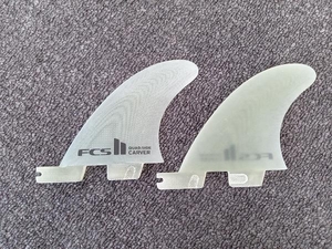 サーフボードフィン FCS2 FCAR-PG01 マリン QUAD SIDE CARVER 2FIN