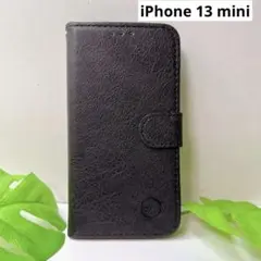 iPhone 13 mini ケース 手帳型 黒