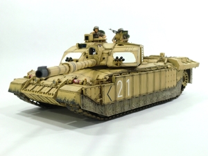 塗装済み完製品 1/35 Challenger 2