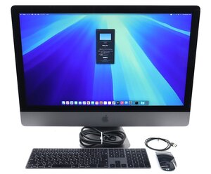 Apple iMac Pro 27インチ Retina 5K 2017 Xeon W-2191B 2.3GHz メモリ128GB 2TB(APPLE SSD) Radeon Pro Vega 64 macOS Sequoia