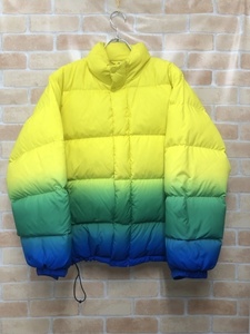 Supreme シュプリーム Gradient Puffy jacket イエロー S 111377683■