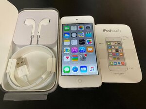 ●中古● ipod touch６ 16GB シルバー 付属品完備 シリアルナンバー CCQQ7384GGK5