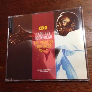 CD2のみ Tabu Ley Rochereau / The Voice Of Lightness Vol. 2 CONGO CLASSICS 1983-1993 コンゴ音楽