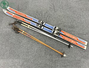 BA0600164　□FISCHER RANGER フィッシャーレンジャー スキー板 185cm TYRCLIA 380 スキー便 中古品 スポーツ ストック2本付き