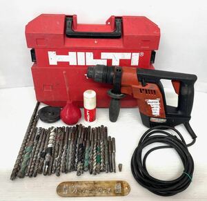 ZN2895 HILTI ヒルティ ハンマードリル TE-5 ケース付き ドリル付き 工具