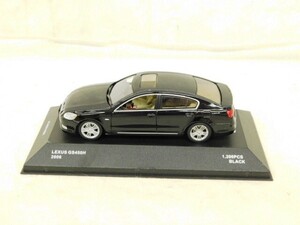 K803★LEXUS GS450H 2006 レクサス ブラック ミニカー モデルカー インテリア 飾り 1,200PCS BLACK JC38001HBK 箱・カバー無★送料690円〜