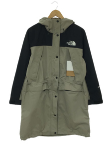 THE NORTH FACE◆Mountain Light Coat/タグ付/M/ナイロン/GRY/無地/NPW62237