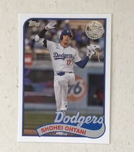 1989 Topps Baseball　大谷翔平　ドジャース　89US-12 　2024 Topps Update 