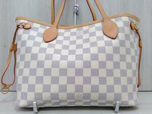 ルイヴィトン　LOUIS VUITTON／ダミエ・アズール ／ネヴァーフルPM　トートバッグ　N51110　鑑定書付