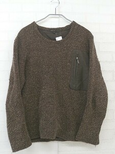 ◇ bexist ベグジット 長袖 ニット セーター サイズ3 ブラウン レディース