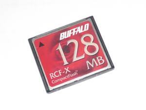 動作保証！BUFFALO RCF-X CFカード 128MB